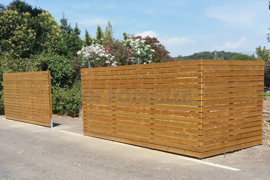 escondecontenedores ocultacion madera