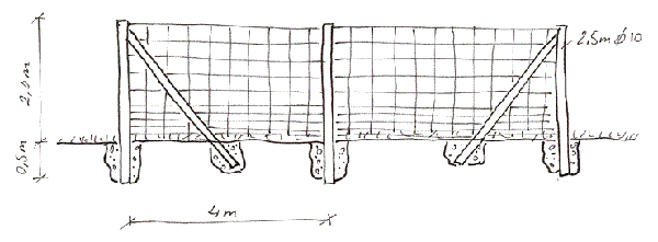 Croquis valla ganadera 1