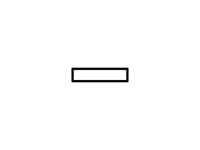 Sección listón Flandes tratado y cepillado