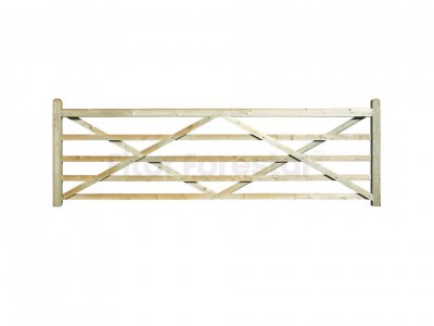 Puerta de campo para fincas y vallados