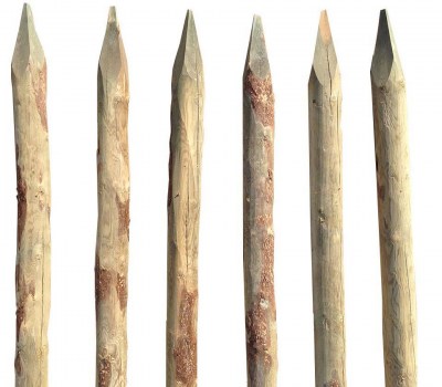 Postes agrícolas de madera